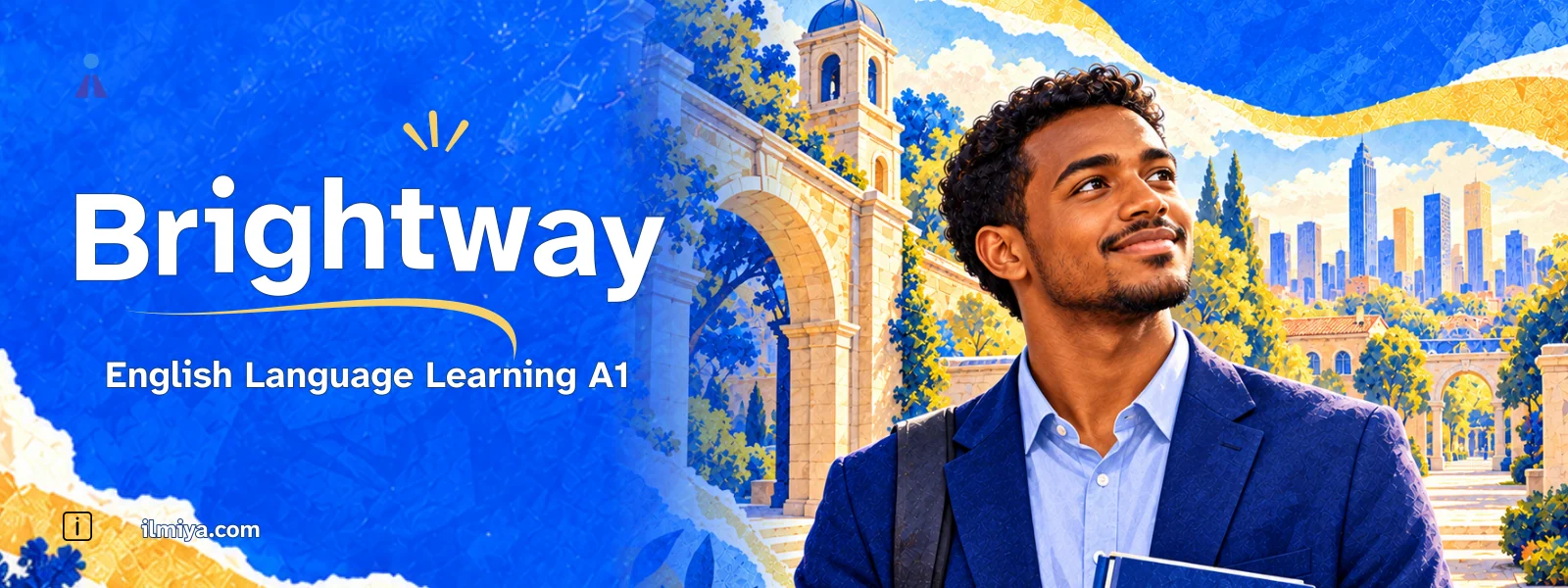 Brightway A1 English language learning edition banner