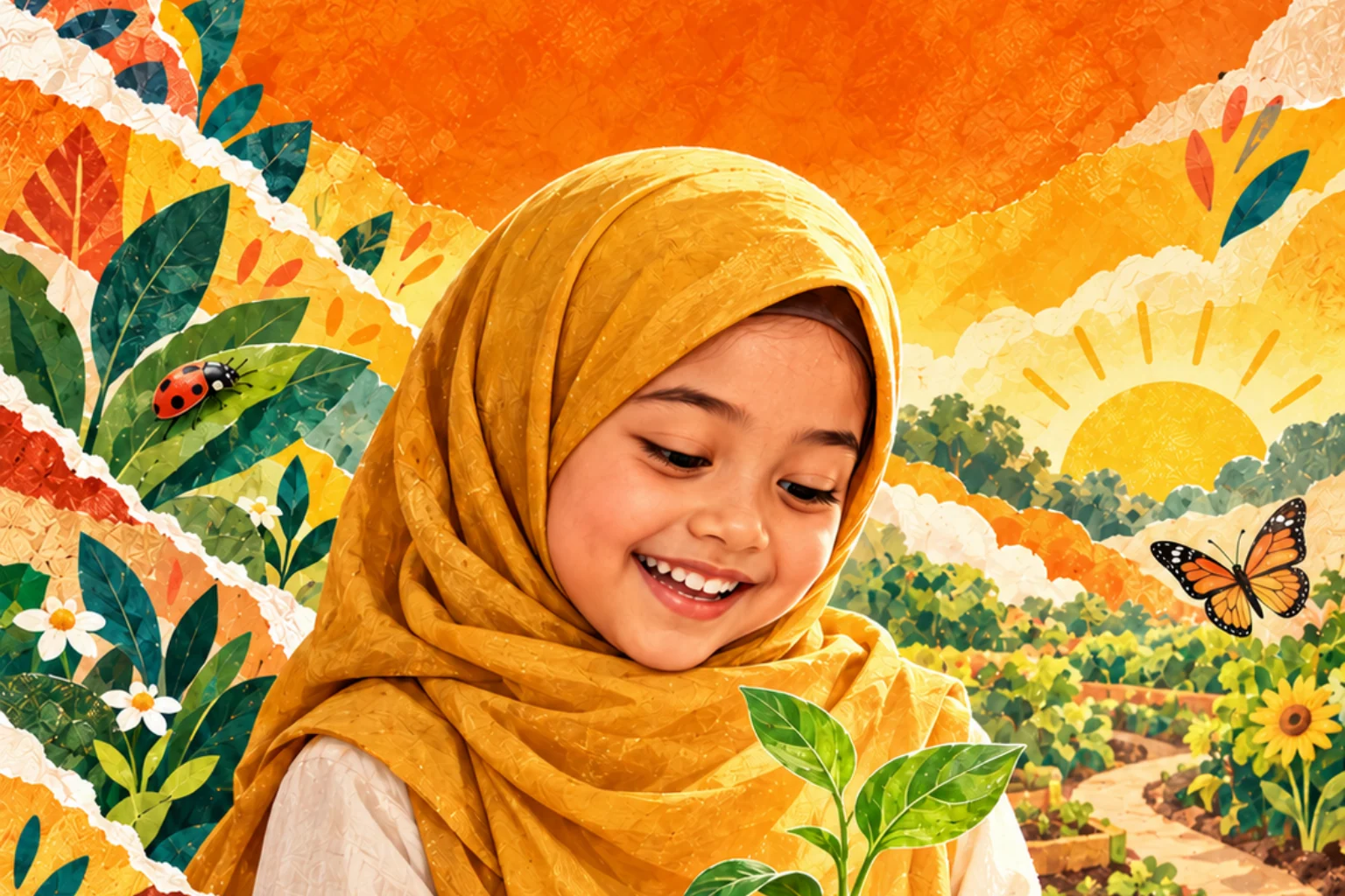 A young scientist investigates the natural world.